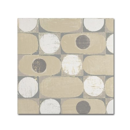 Kathrine Lovell '16 Blocks Square X Archroma' Canvas Art,14x14